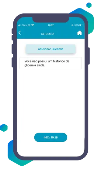 Monitore sua glicose no sangue